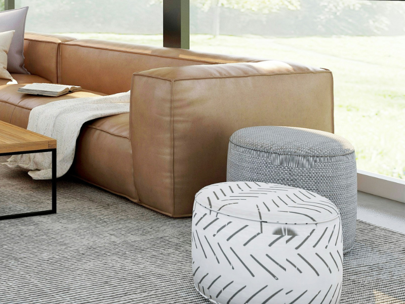 nested storage ottoman