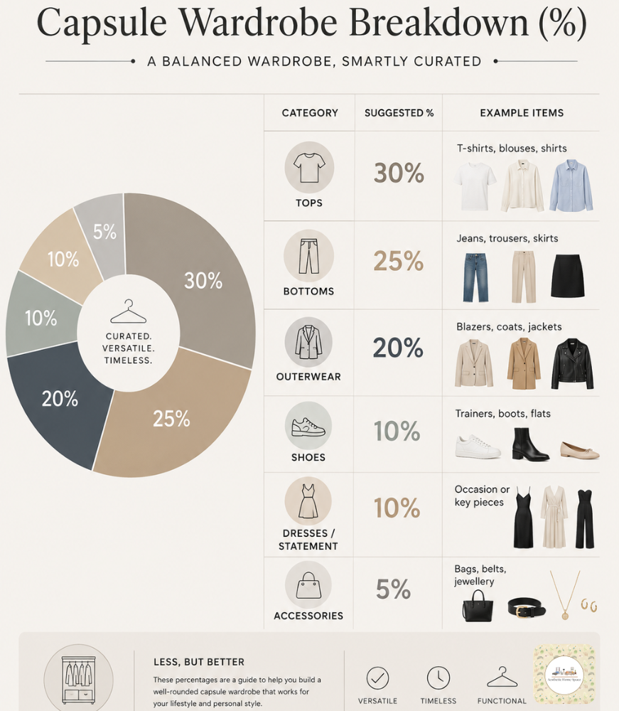 Capsule wardrobe breakdown