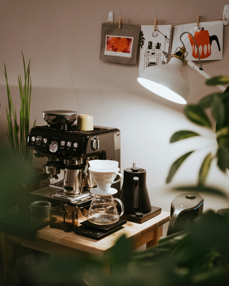 Home coffee machine