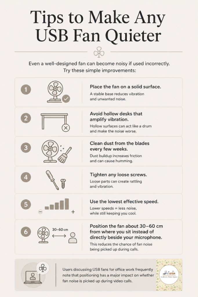 tips to select usb fans