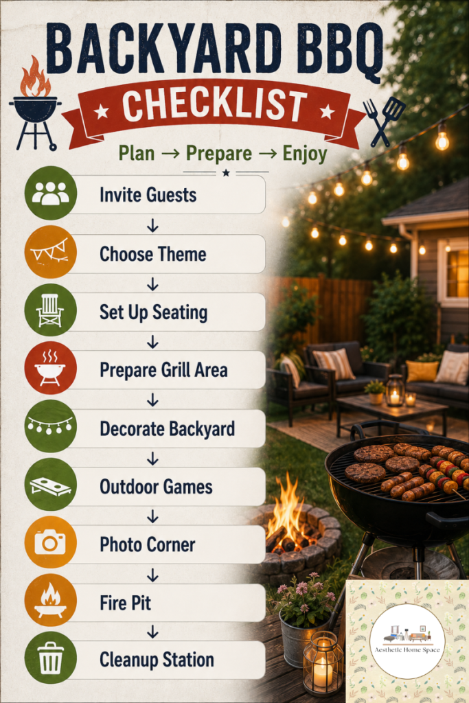 backyard bbq checklist